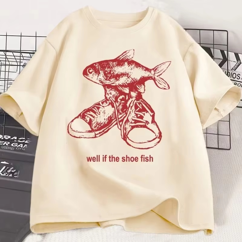 Women'S Shoes In The 90S - Camiseta Feminina de Algodão Manga Curta