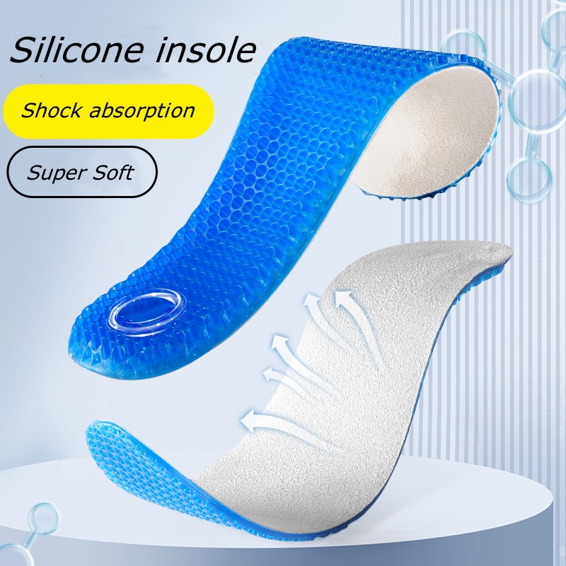 Women'S Shoes With Arch Support - Novas Palmilhas de Silicone para Suporte