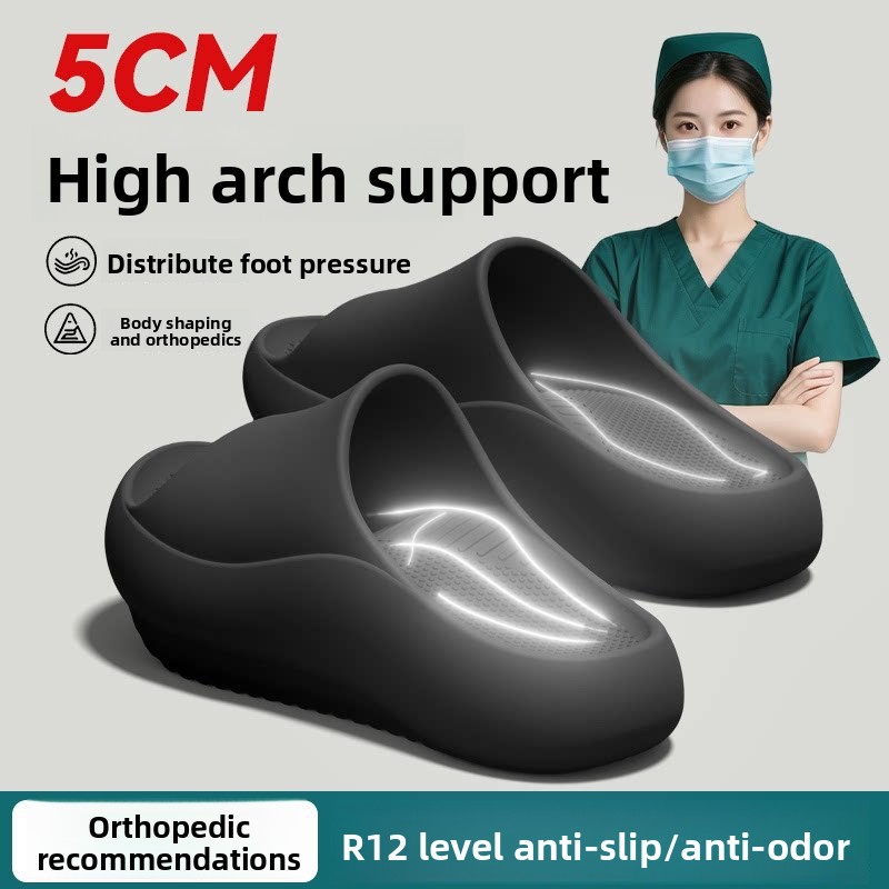 Women'S Shoes With Arch Support - Chinelos de Salto Negativo com Suporte