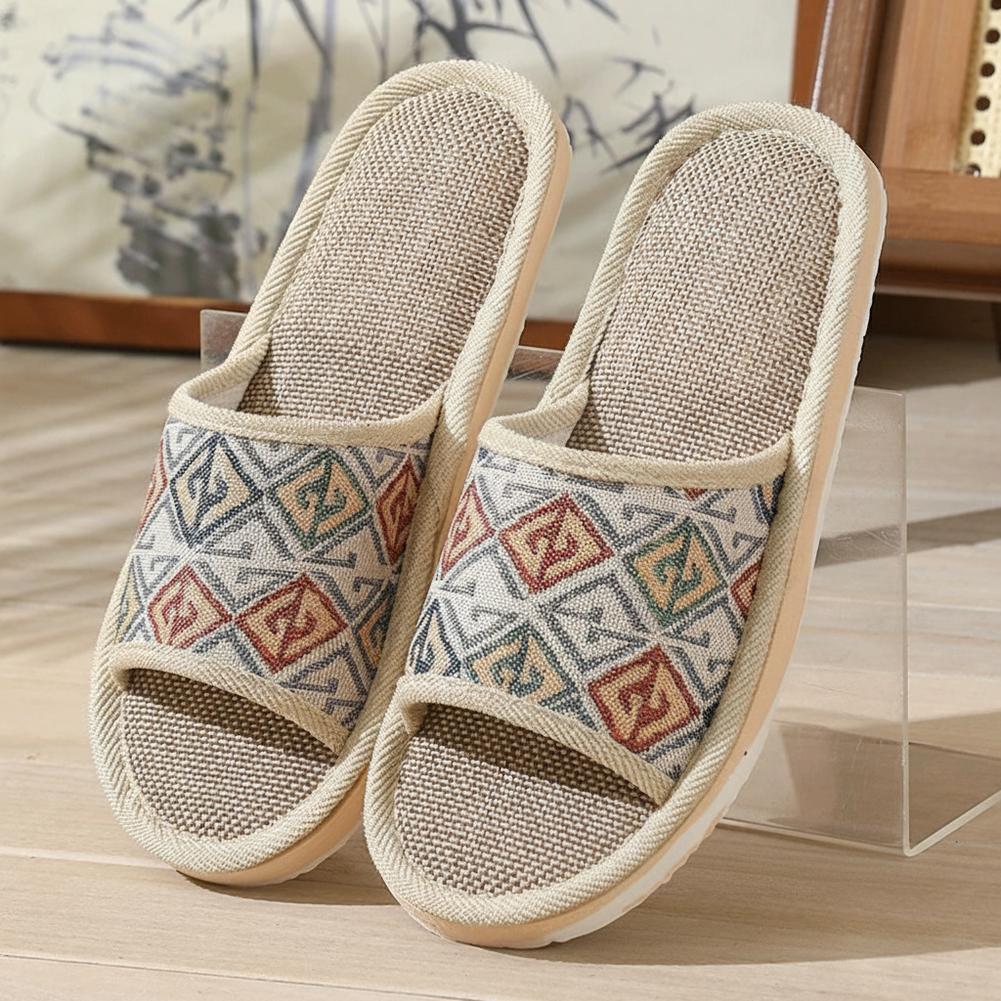 Chinelos de Linho Quatro Estaç - Women Shoes On Sale avaliação e preço