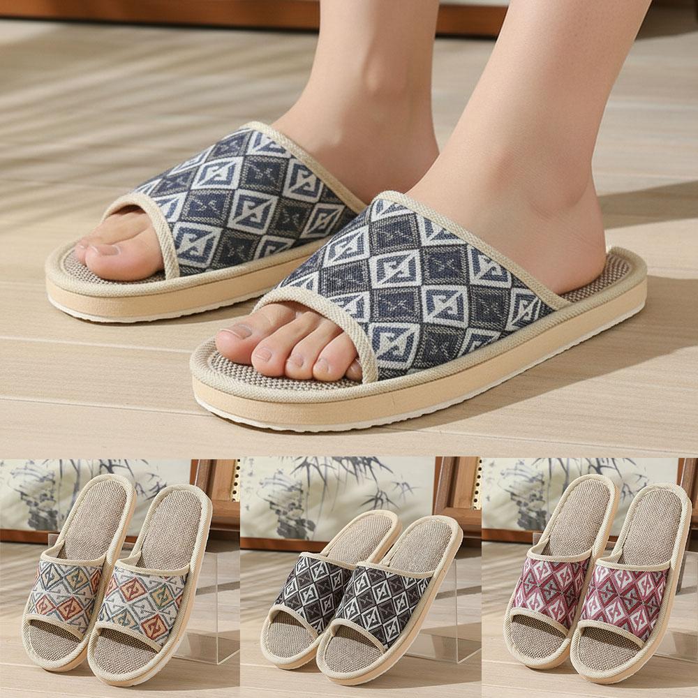 Chinelos de Linho Quatro Estaç - Women Shoes On Sale avaliação e preço
