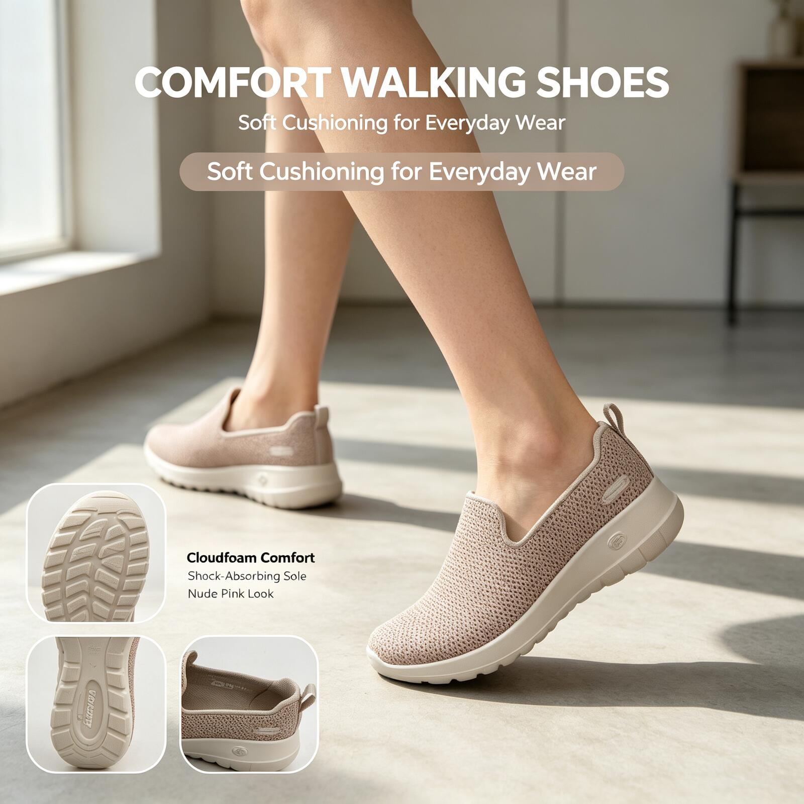 Skechers GO WALK Feminino Têni - Women Shoes Zoom avaliação e preço