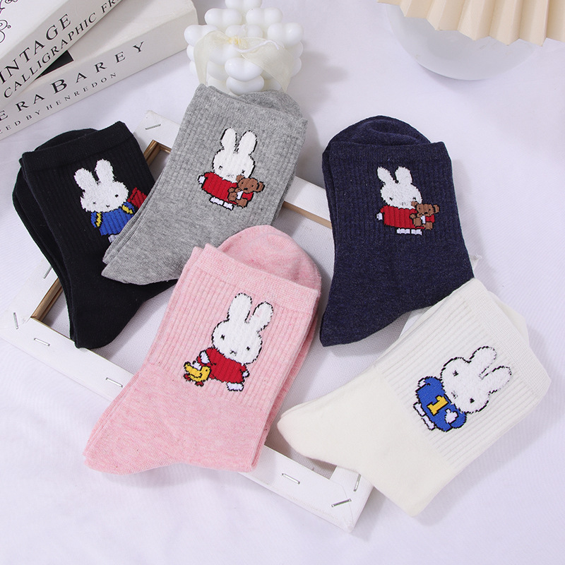Meias Kawaii Miffy para Mulher - Women'S Shoes For Crews avaliação e preço