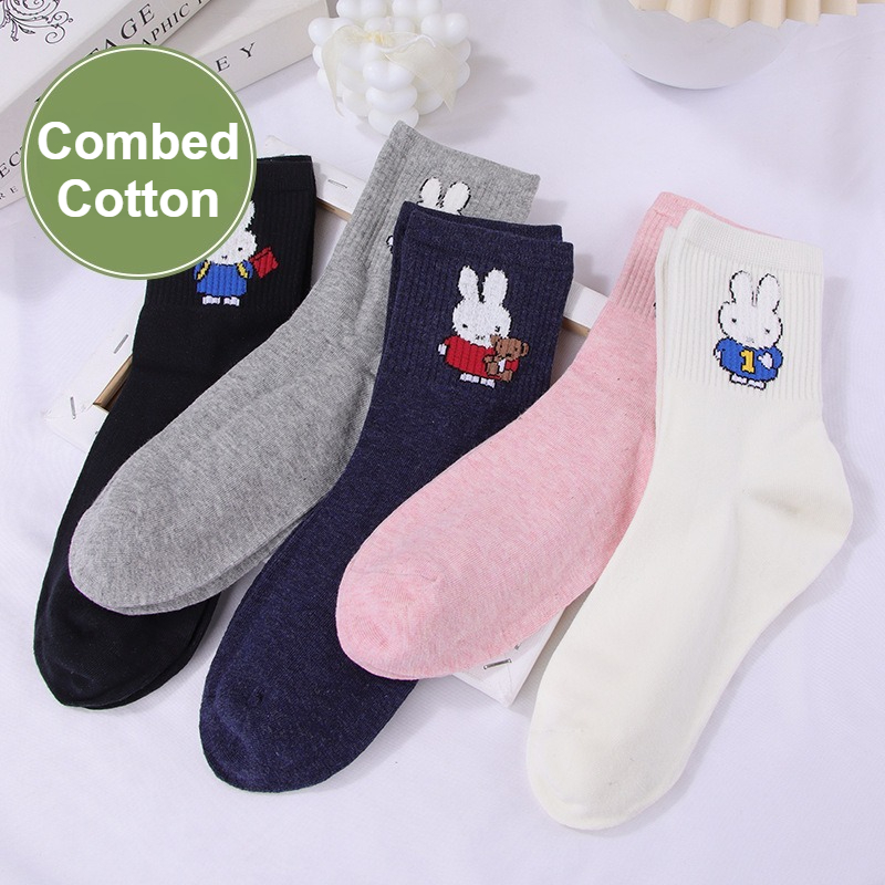 Meias Kawaii Miffy para Mulher - Women'S Shoes For Crews avaliação e preço