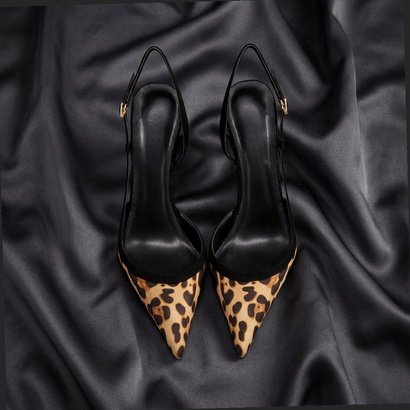 Yuejinlong # YJ26-802, Sandáli - Leopard Print Heels avaliação e preço